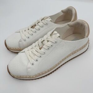 Steven by Steve‎ Madden Espadrille White Sneaker Like New Size 9